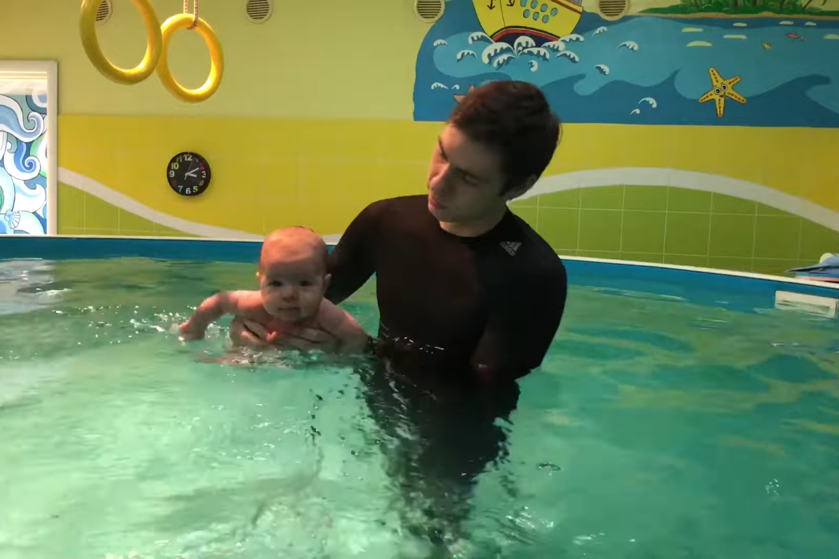 Florida Swim Center’s indoor pool for private baby swimming lessons